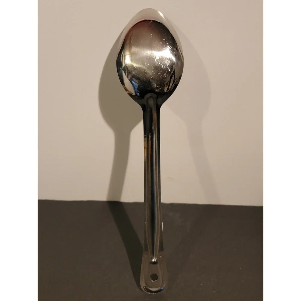 Plain Stainless Steel Kitchen Basting Serving Scooping Spoon 13